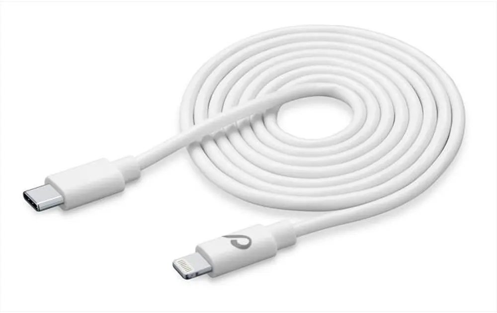 Type-C to Lightning Cable Cellular, Power MFI, 3M, White - photo