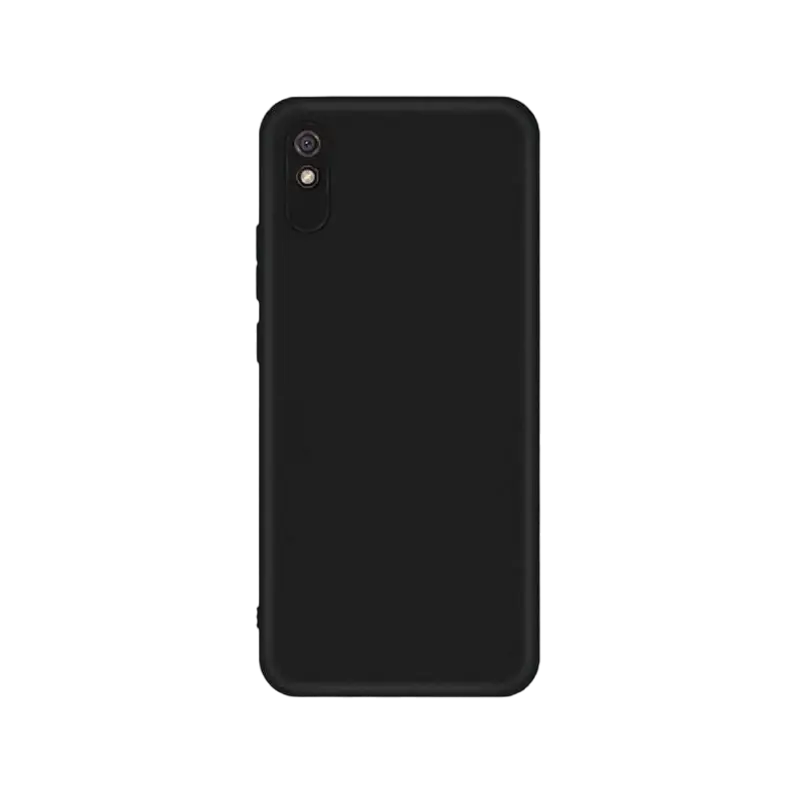 Husă Xcover Redmi 9A - Soft Touch (Microfiber), Negru - photo