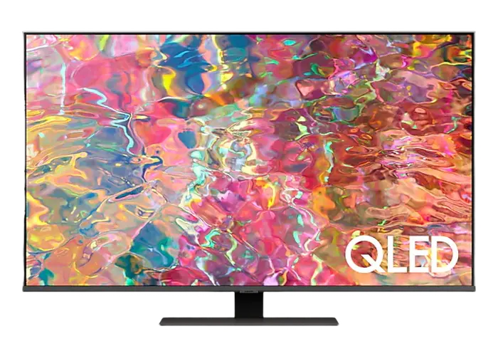 50" QLED SMART Телевизор Samsung QE50Q80BAUXUA, 3840x2160 4K UHD, Tizen, Чёрный - photo
