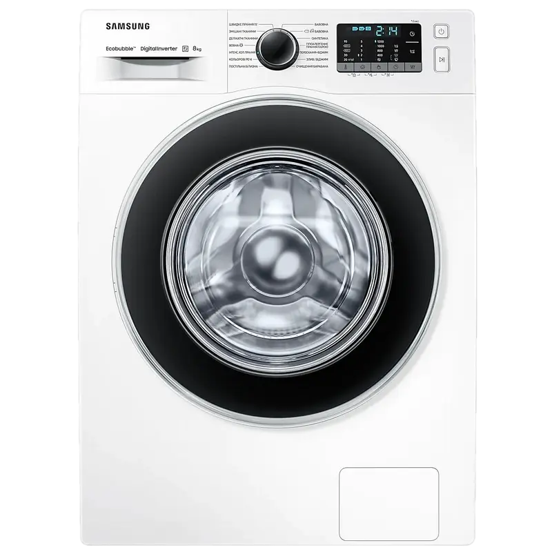 Mașină de spălat Samsung WW80J52K0HW/CE, 8kg, Alb - photo