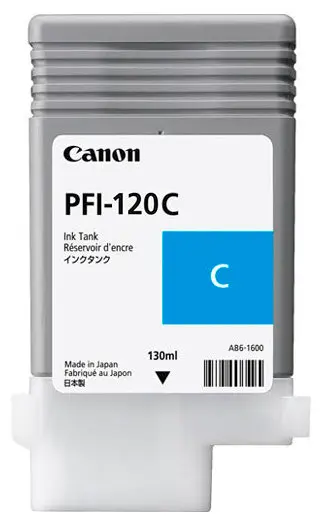 Cartuș de cerneală Canon PFI-120, 130ml, Cyan - photo