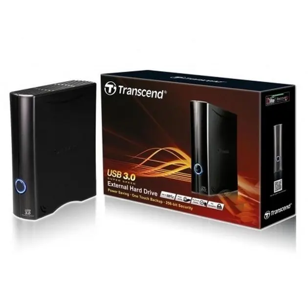 HDD extern pentru Desktop Transcend StoreJet 35T3,  8 TB, Negru (TS8TSJ35T3)