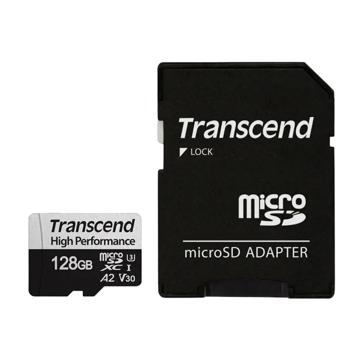 Карта памяти Transcend MicroSDXC Class 10, 128Гб (TS128GUSD340S) - photo