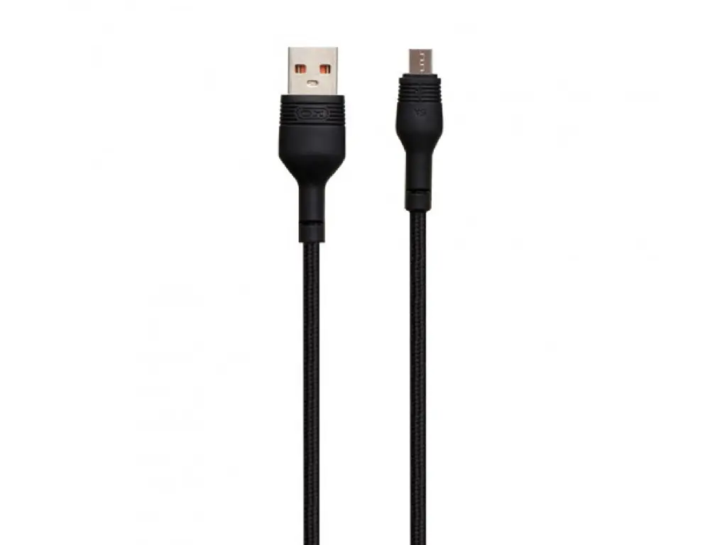 Cablu încărcare și sincronizare XO NB55, USB Type-A/micro-USB, 1m, Negru - photo