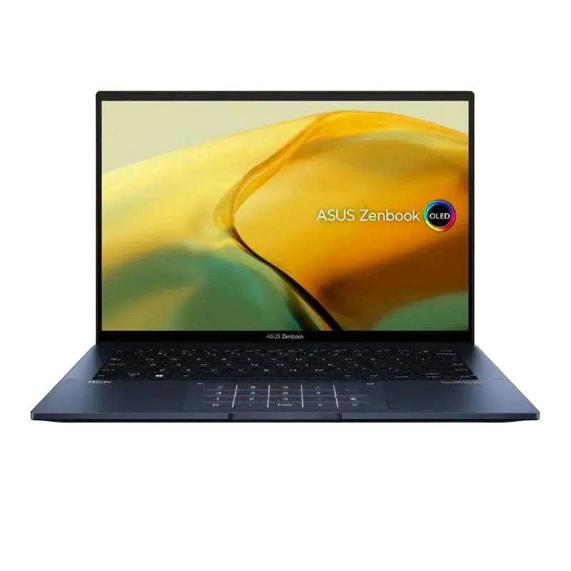 Laptop 14" ASUS Zenbook 14 OLED UX3402ZA, Ponder Blue, Intel Core i7-1260P, 16GB/1024GB, Fără SO - photo