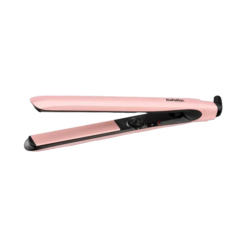 Placă de îndreptat părul BaByliss Rose Blush 2498PRE, Roz - photo