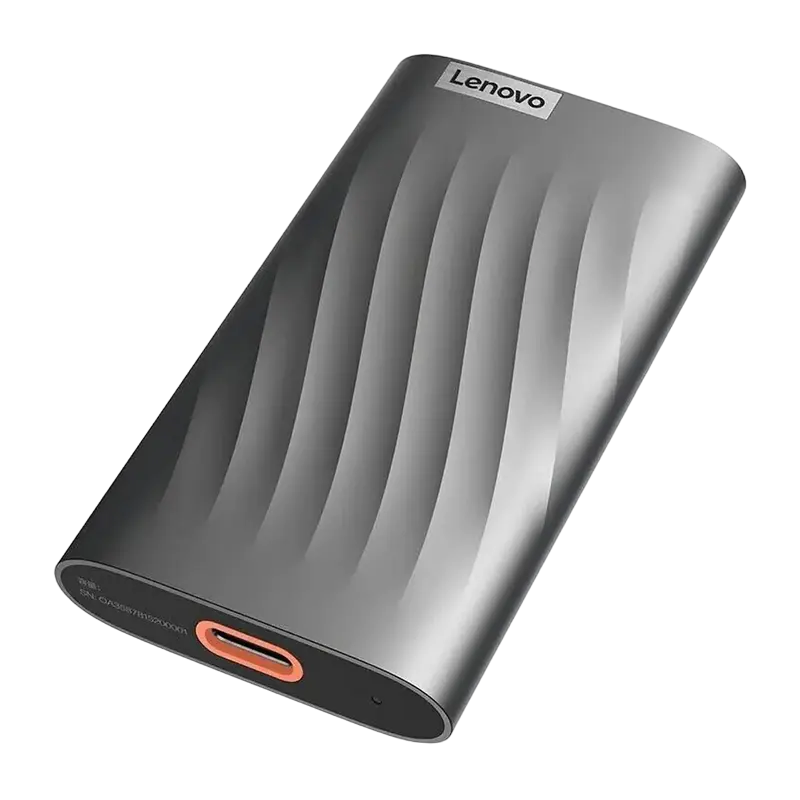 SSD portabil extern Lenovo PS6, 512 GB, Grey (GXB1M24163) - photo
