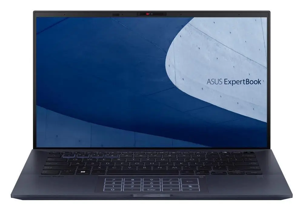 Laptop Business 14" ASUS ExpertBook B9 B9400CBA, Star Black, Intel Core i7-1255U, 16GB/1024GB, Windows 11 Pro - photo