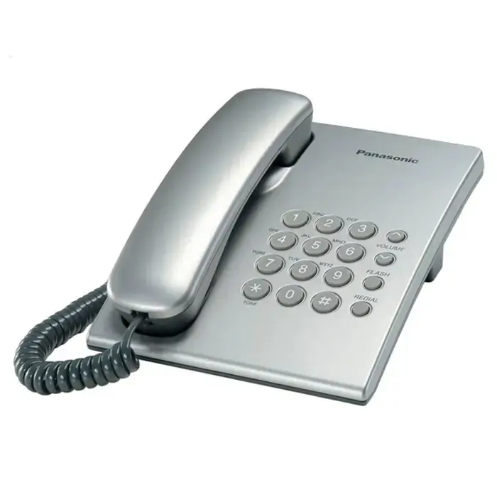 Telefon cu fir Panasonic KX-TS2350, Argintiu - photo