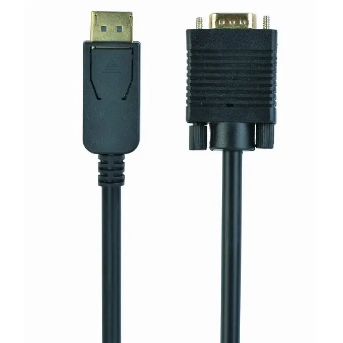 Cablu Video Cablexpert CCP-DPM-VGAM-6, DisplayPort (M) - VGA D-Sub (M), 1,8m, Negru - photo