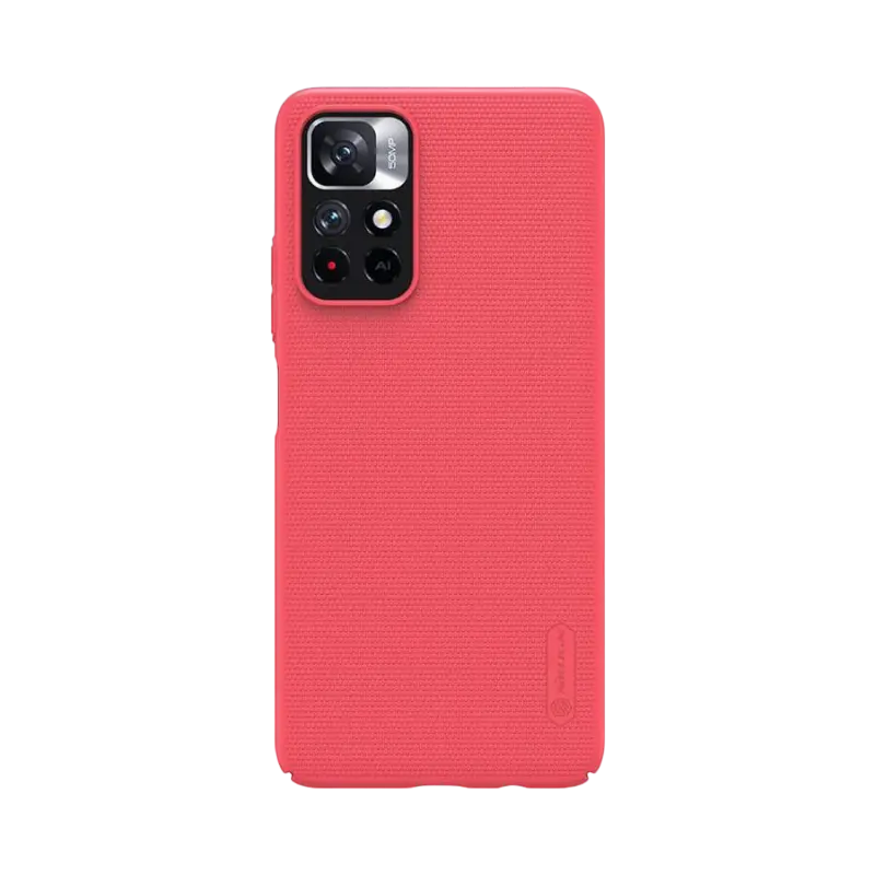 Чехол Nillkin Xiaomi Redmi Note 11S - Frosted, Bright Red - photo