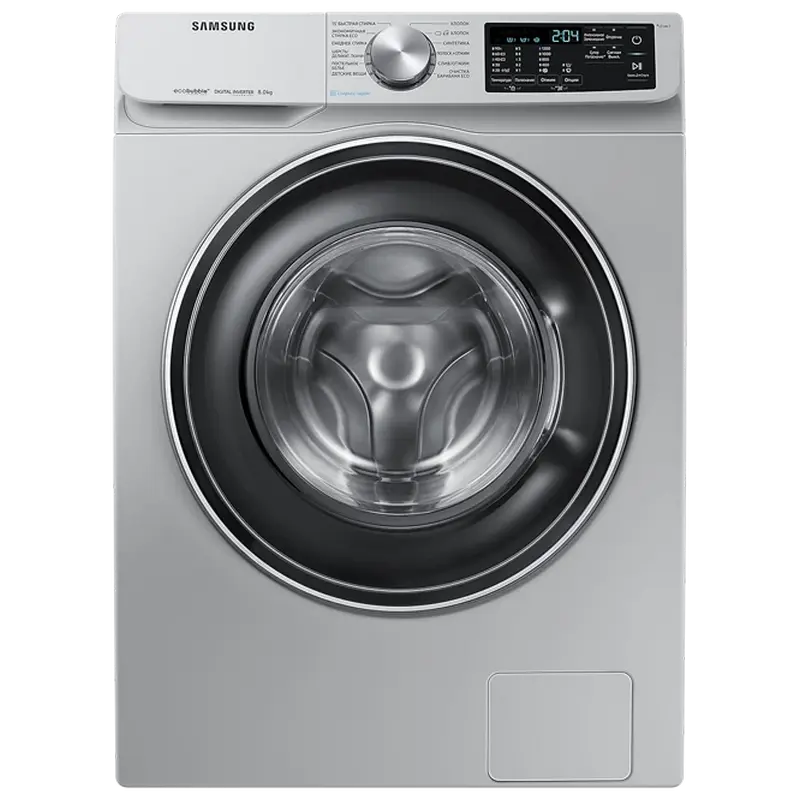 Mașină de spălat Samsung WW80R42LXESDLP, 8kg, Gri - photo
