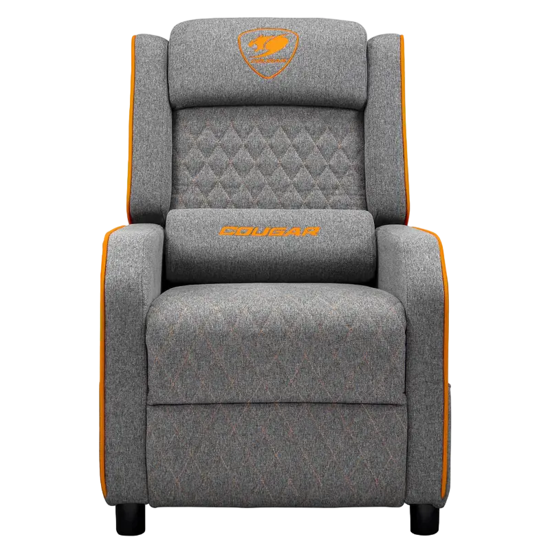 Scaun Gaming Cougar Ranger One Gray, Textil, Gri | Portocaliu - photo