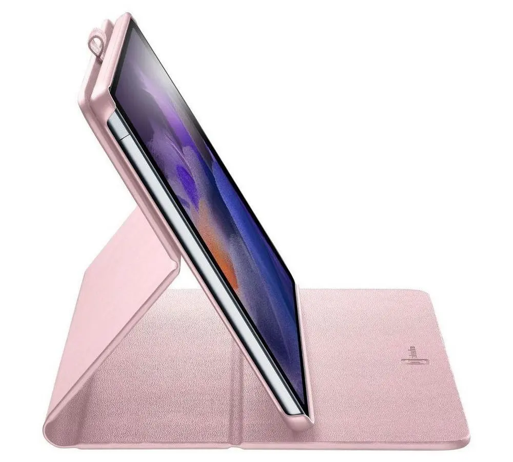 Чехол для планшета Cellularline Folio - Galaxy Tab A8, 10.5", Искусственная кожа, Розовый - photo