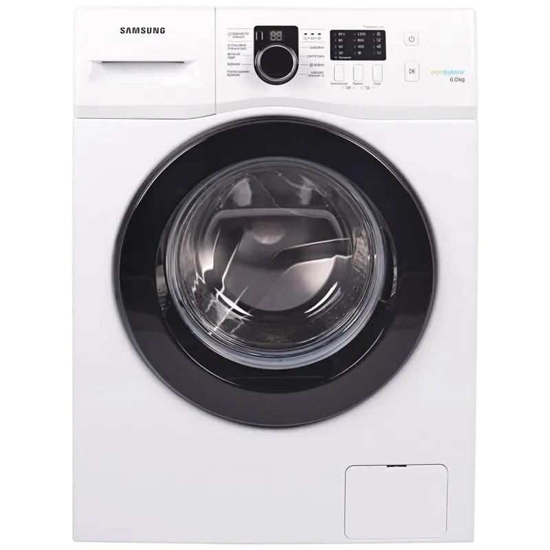 Mașină de spălat Samsung WF60F1R2E2WD, 6kg, Alb - photo