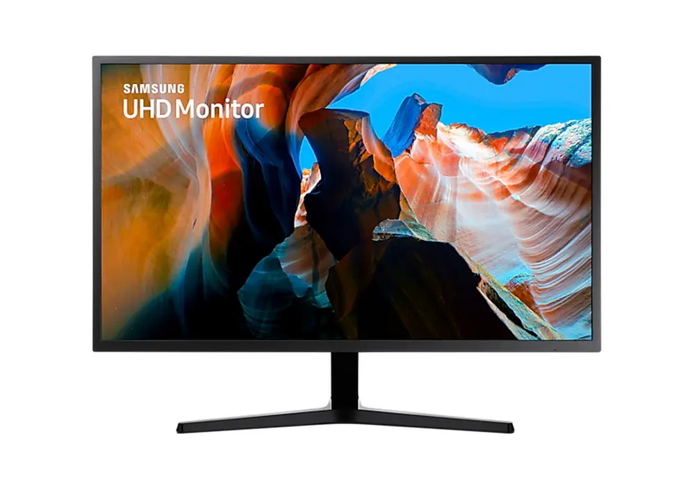 31,5" Monitor Samsung U32J590UQI, MVA 3840x2160 4K-UHD, Negru - photo