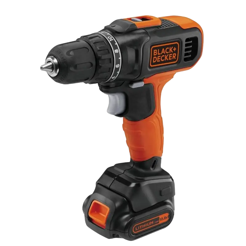 Аккумуляторная дрель-шуруповерт Black+Decker BCD7122CK-RU - photo