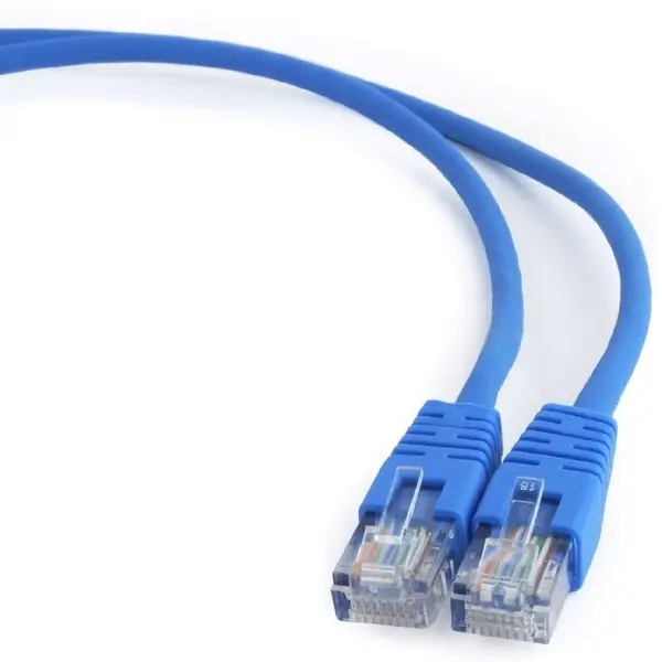 Patch cord Cablexpert PP12-5M/B, CAT5e UTP, 5m, Albastru - photo