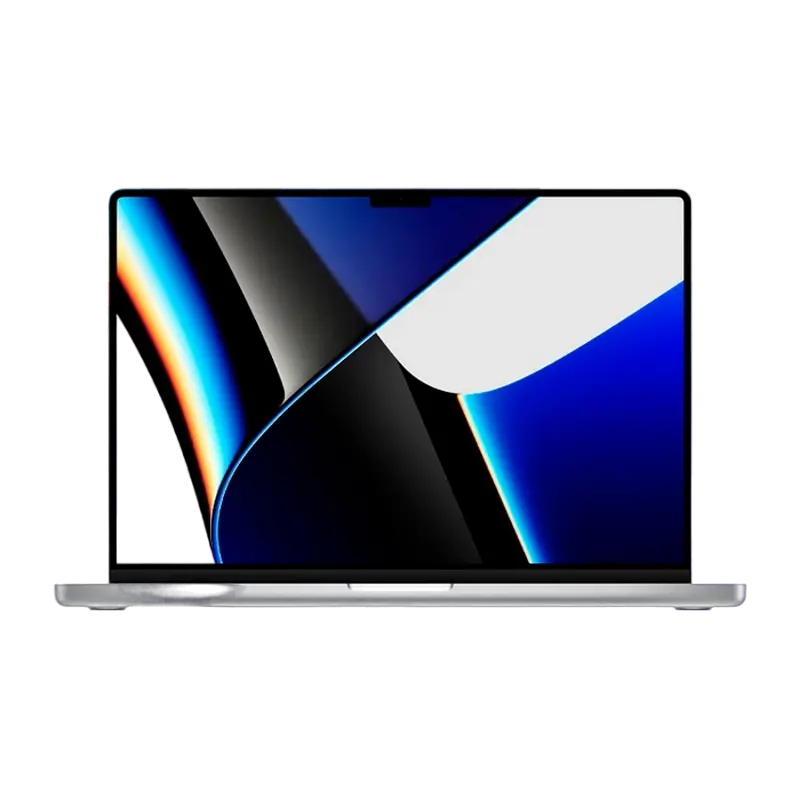 Ноутбук 16,2" Apple MacBook Pro 16 A2485, Серебристый, M1 Pro with 10-core CPU and 16-core GPU, 16ГБ/512Гб, macOS Monterey - photo
