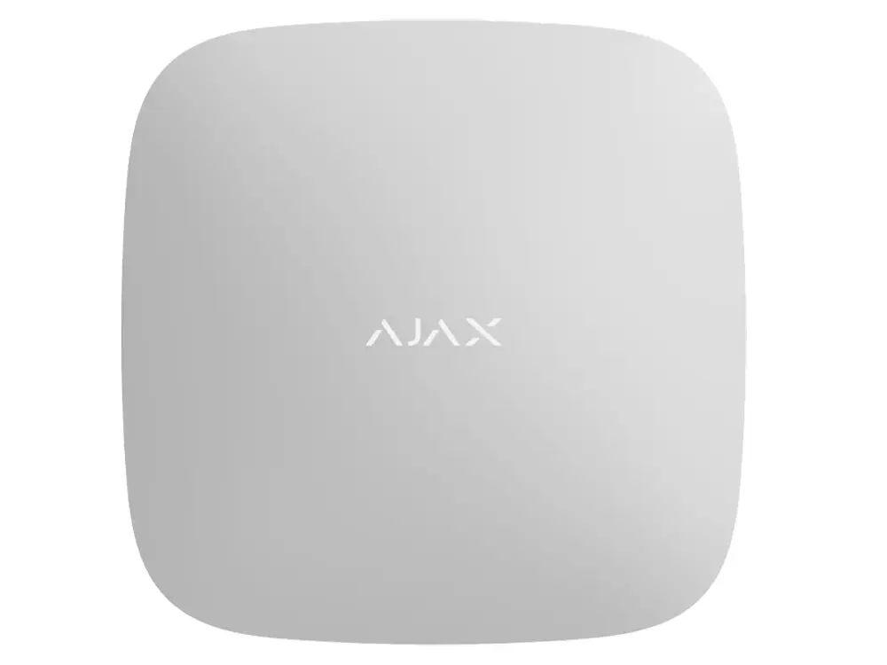 Panou inteligent de control al alarmei Ajax Hub Plus, Alb - photo