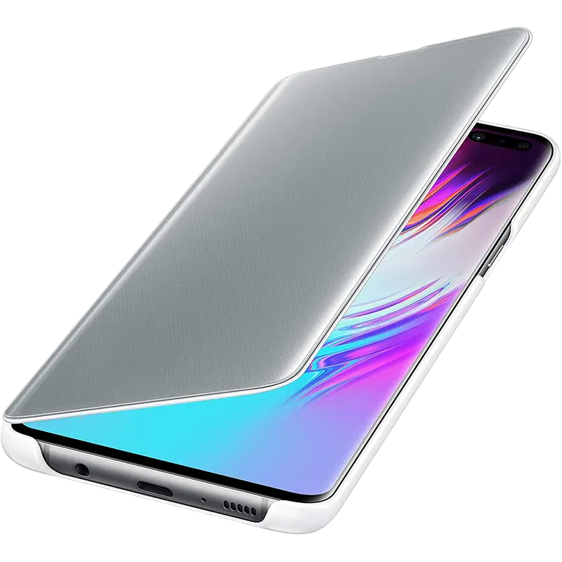 Husă Samsung Clear view Cover for Galaxy S10E, White - photo