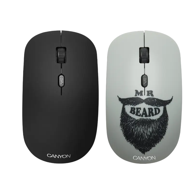 Mouse Wireless Canyon CND-CMSW401MC, Multicolor - photo