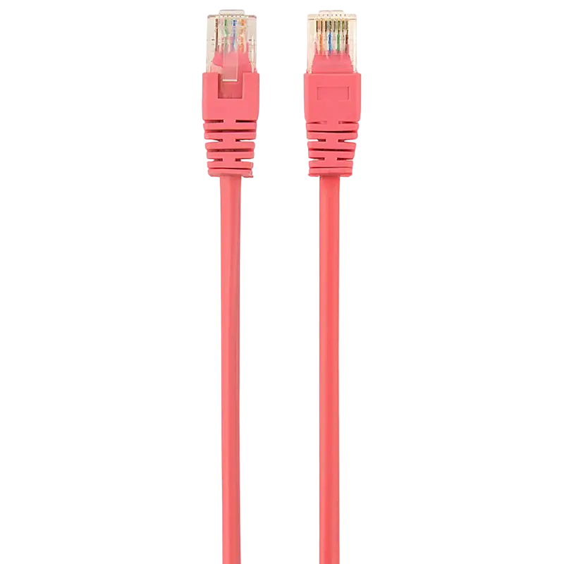 Patch cord Cablexpert PP12-5M/RO, CAT5e UTP, 5m,  - photo