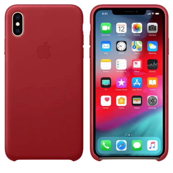 Чехол Apple iPhone XS Max Case, Красный - photo