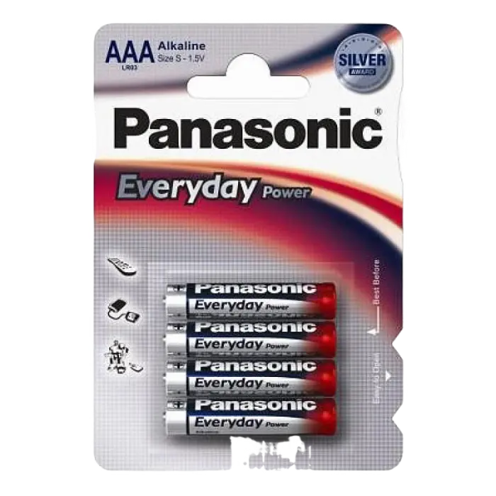 Baterii Panasonic LR03REE, AAA, 4buc. - photo