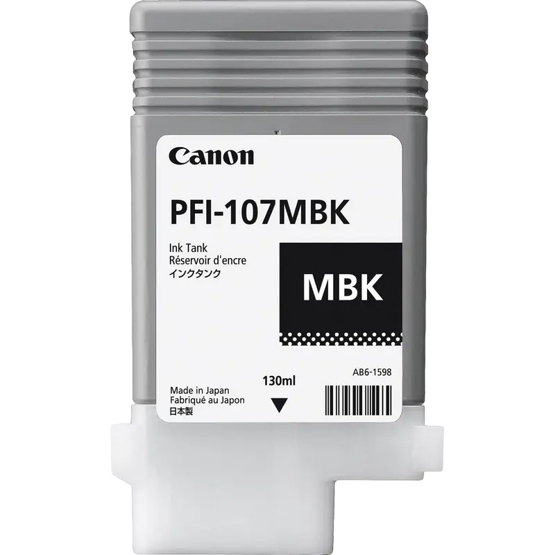 Картридж чернильный Canon PFI-107, 6704B001, Матовый Черный - photo